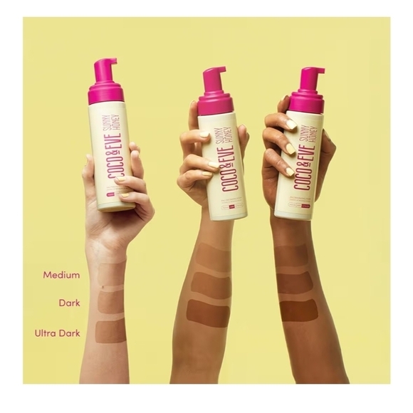 Coco & Eve Self Tanner Mousse Kit with Mitt - Picture 4 of 6